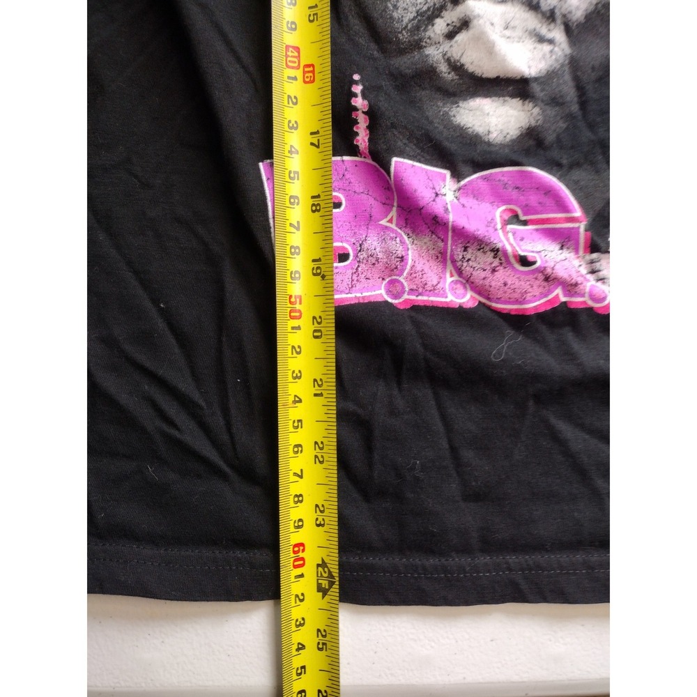 The Notorious B.I.G. Graphic T-Shirt‎ Black Pink Biggie Smalls Rap Tee Large - Picture 3 of 5